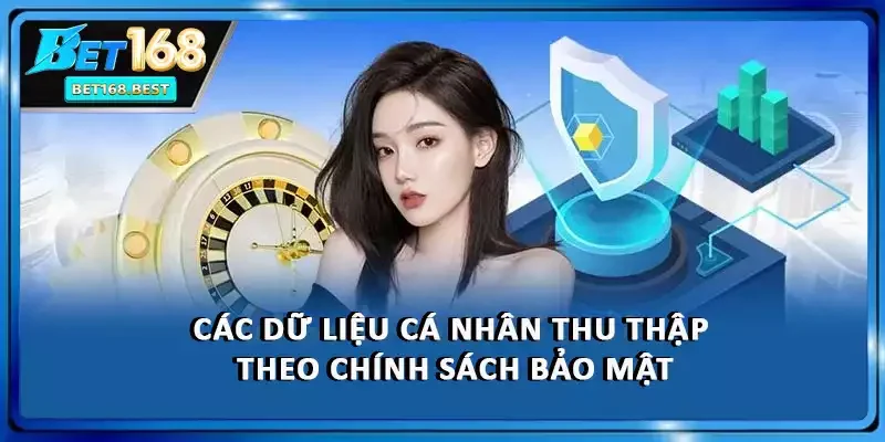 Các dữ liệu cá nhân thu thập theo chính sách bảo mật